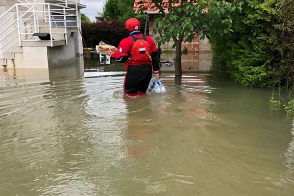 Aktivnosti Hrvatskog Crvenog križa na poplavljenim područjima - 19. svibnja